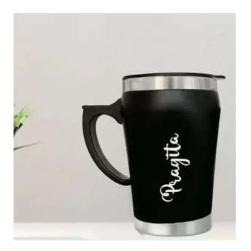 leser Engraving on Metel Coffee Mug