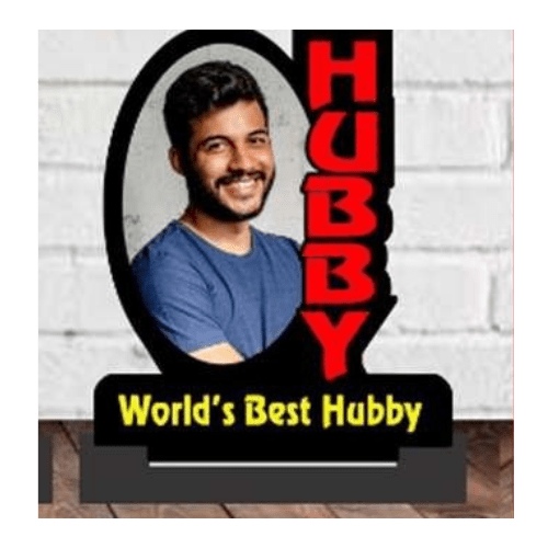 Hubby-Tabl- Top Personalized-Frame